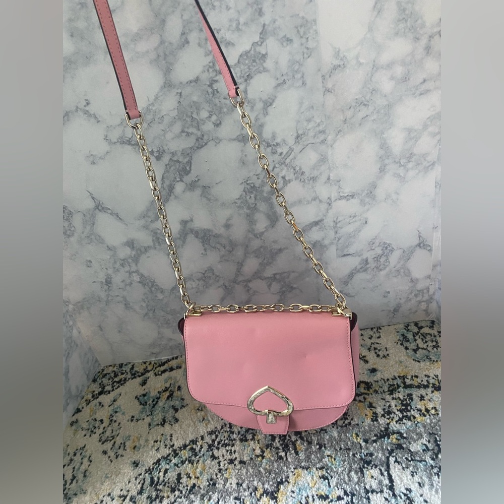 Pink Kate Spade Medium Chain Bag